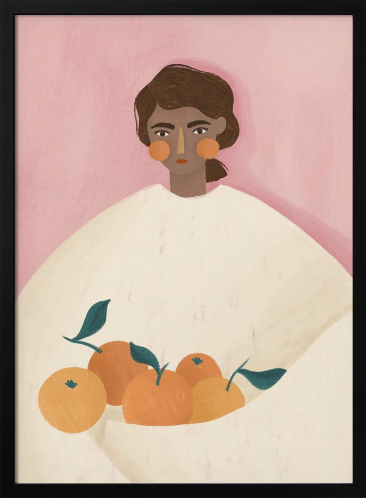 The Woman With the Oranges - Poster / Art Print