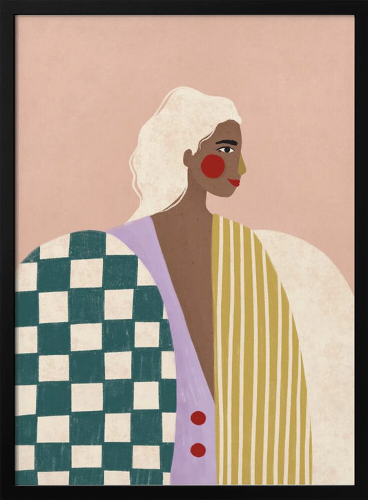 Funky Blouse - Poster / Art Print