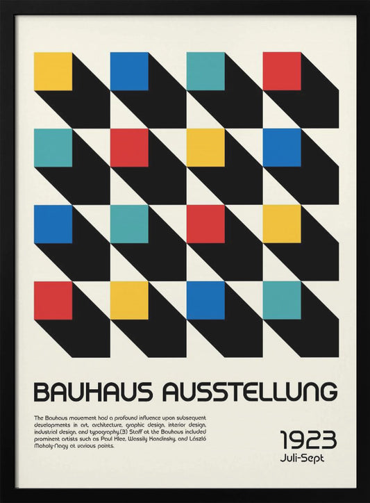 Bauhaus Ausstellung - Poster / Art Print