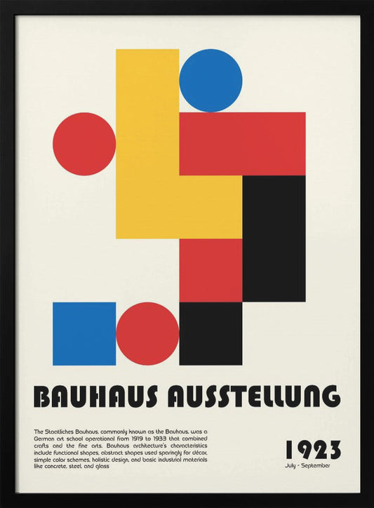 Bauhaus Ausstellung - Poster / Art Print