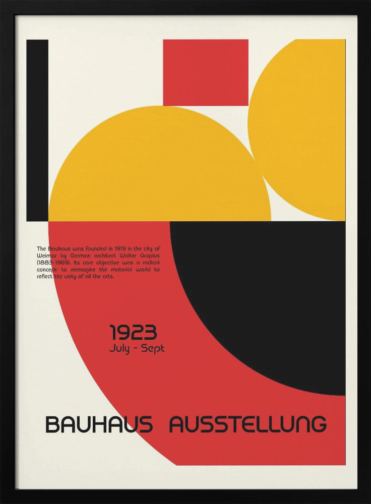 Bauhaus Ausstellung - Poster / Art Print