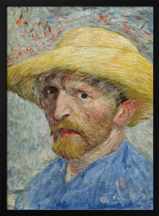 Vincent Van Gogh's Self Portrait (1887) - Poster / Art Print