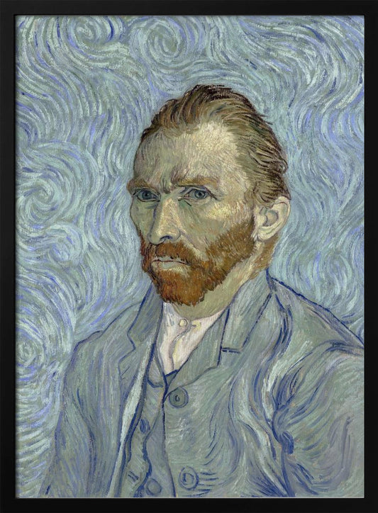 Vincent Van Gogh's Self Portrait (1889) - Poster / Art Print
