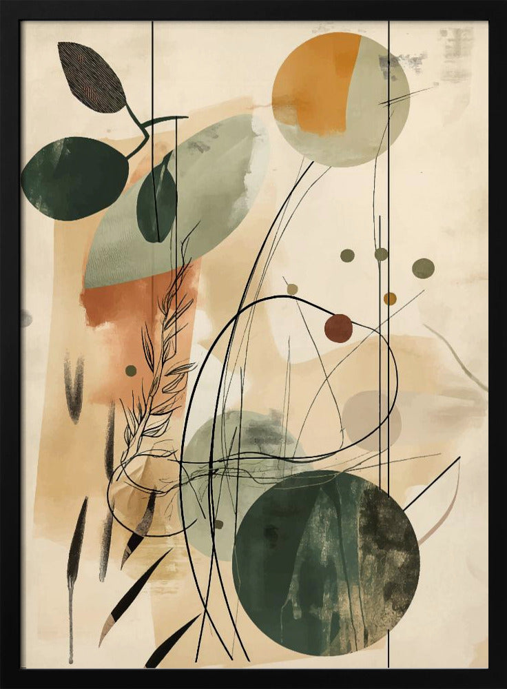 Abstract Beige No 2 - Poster / Art Print