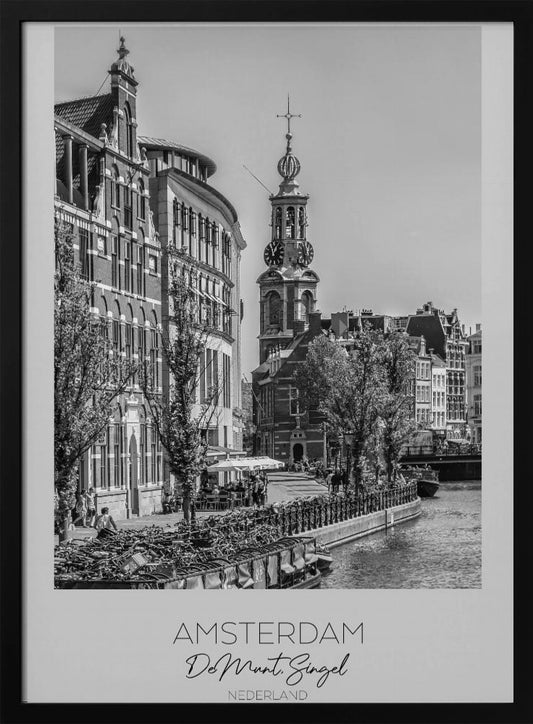 In focus: AMSTERDAM De Munt - Poster / Art Print