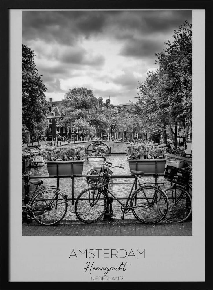 In focus: AMSTERDAM Herengracht - Poster / Art Print