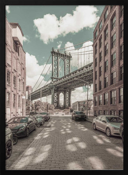 NEW YORK CITY Manhattan Bridge - Poster / Art Print