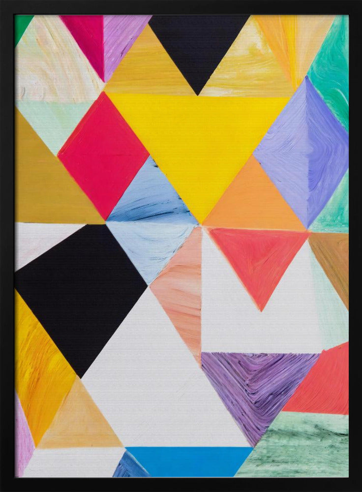 Triangle Drama - Poster / Art Print