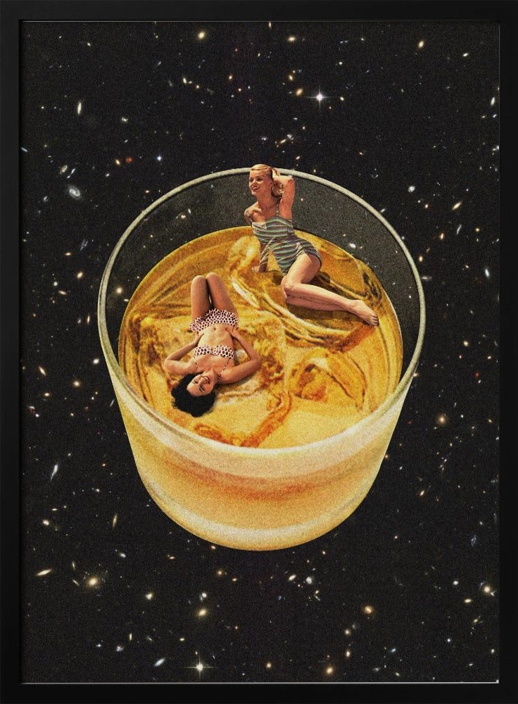 Whiskey besties - On the rocks - Poster / Art Print