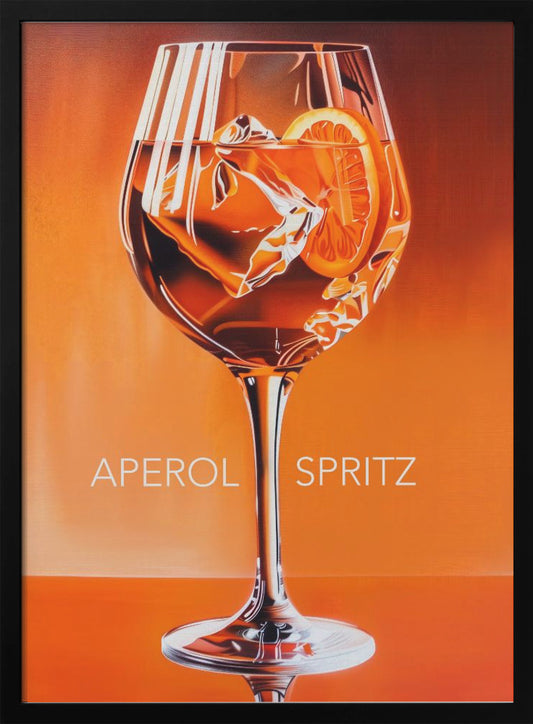 Aperol Spritz Orange - Poster / Art Print