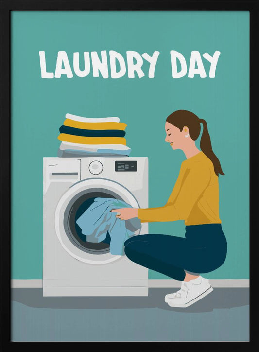 Laundry Day - Poster / Art Print