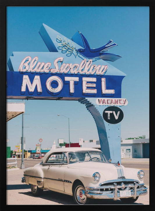 Blue Swallow Motel - Poster / Art Print