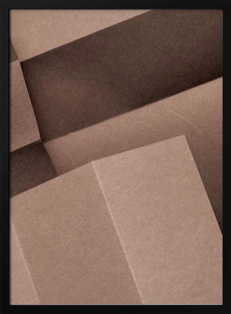 Papers and Shadows 4 - Poster / Art Print