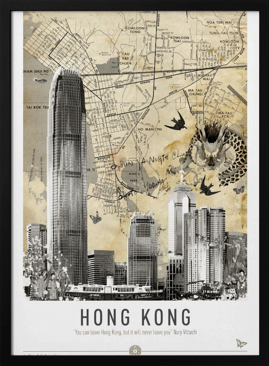 Hong Kong (City Breaks) - Poster / Art Print