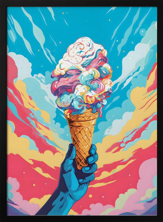 Ice Cream Pop Art - Poster / Art Print