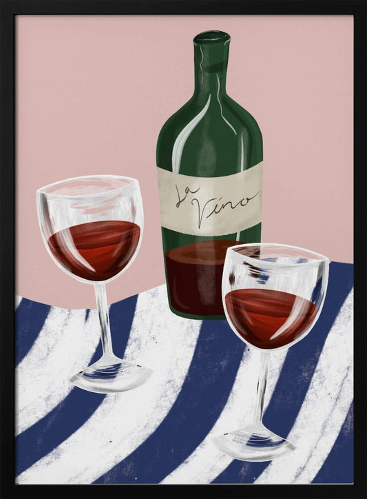 Wine time - Poster / Art Print