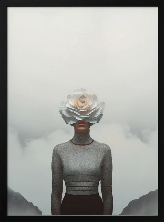 Flower Face - Poster / Art Print