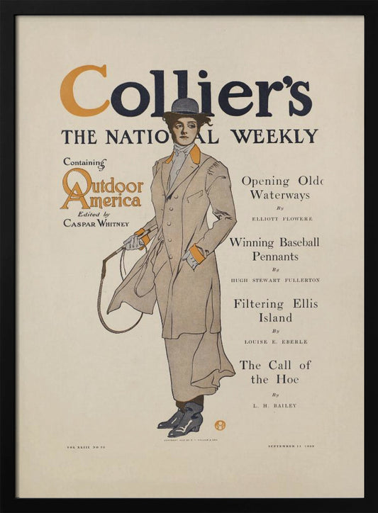 Collier's, the National Weekly, Containing Outdoor America - Poster / Art Print