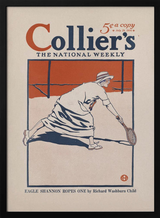 Collier's, the National Weekly, Eagle Shannon Ropes One - Poster / Art Print
