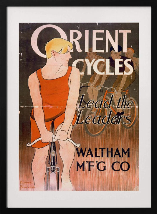 Orient Cycles Lead the Leaders - Poster / Art Print