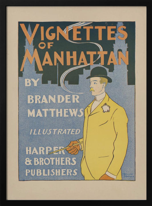 Vignettes of Manhattan (1895) - Poster / Art Print