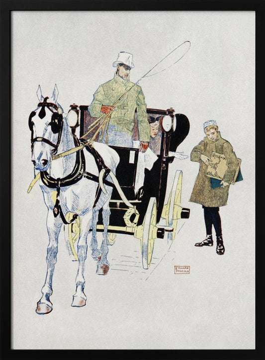 Vintage Carriage (1893) - Poster / Art Print