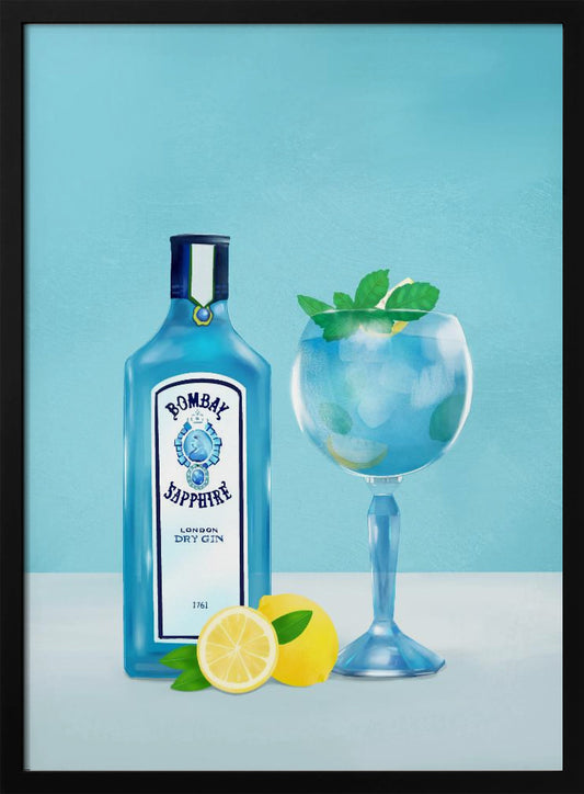 Gin Cocktail - Poster / Art Print