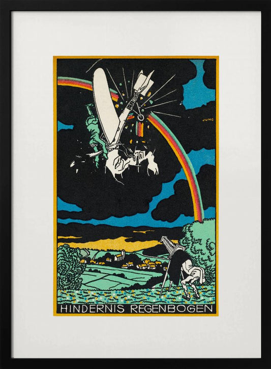 Rainbow Obstacle - Poster / Art Print