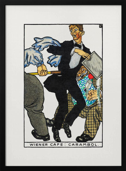 Viennese Café Carambole - Poster / Art Print