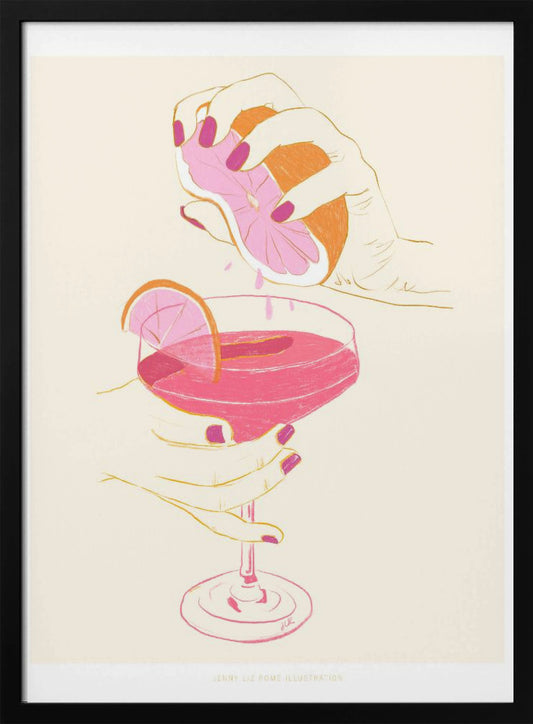 Jlr Cocktail - Poster / Art Print