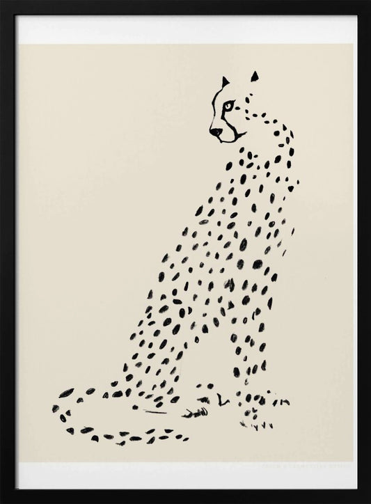 Pandc Leopard - Poster / Art Print
