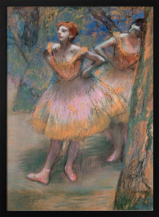 Two Dancers - Poster / Art Print