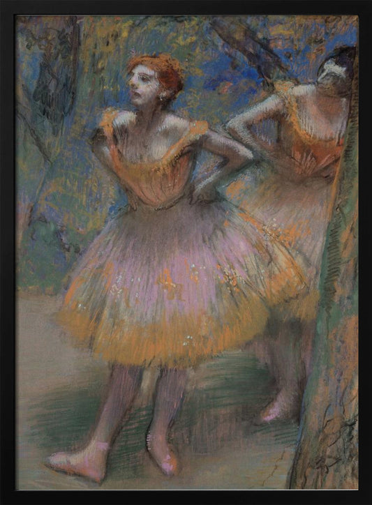Two Dancers - Poster / Art Print