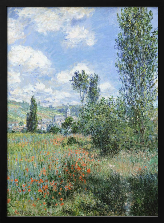 View of Vétheuil (1880) - Poster / Art Print