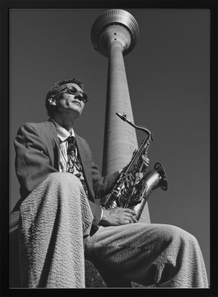 Frank M., Saxophonist - Poster / Art Print