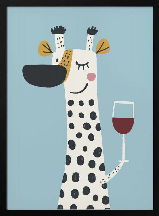Cute Cartoon Cheers No 1 - Poster / Art Print