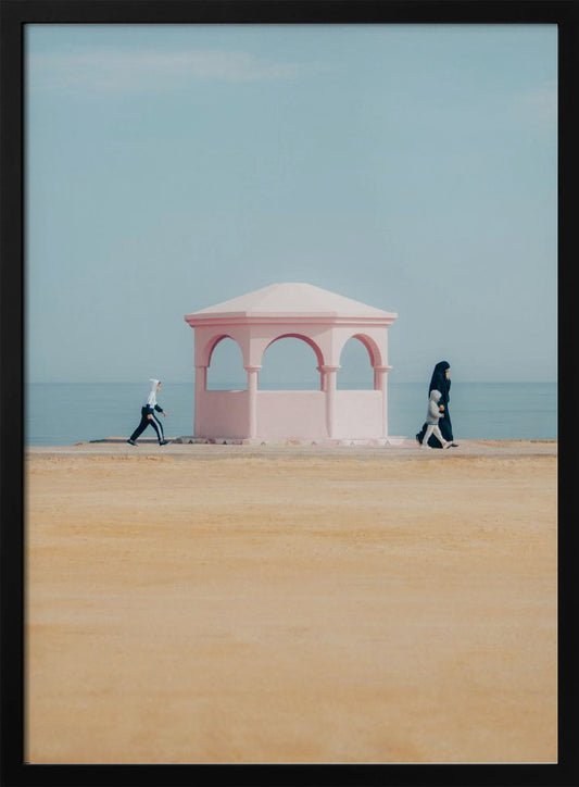 Morning walk - Poster / Art Print