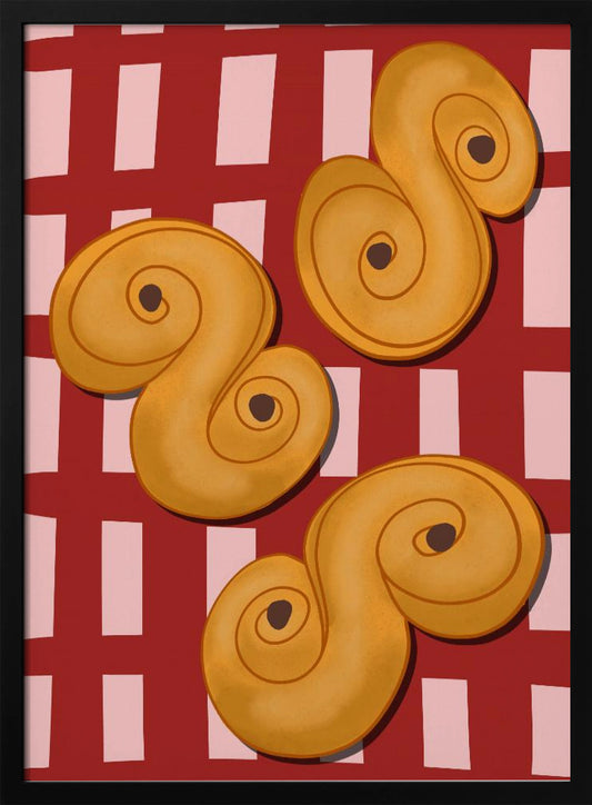 Lussebullar - Poster / Art Print