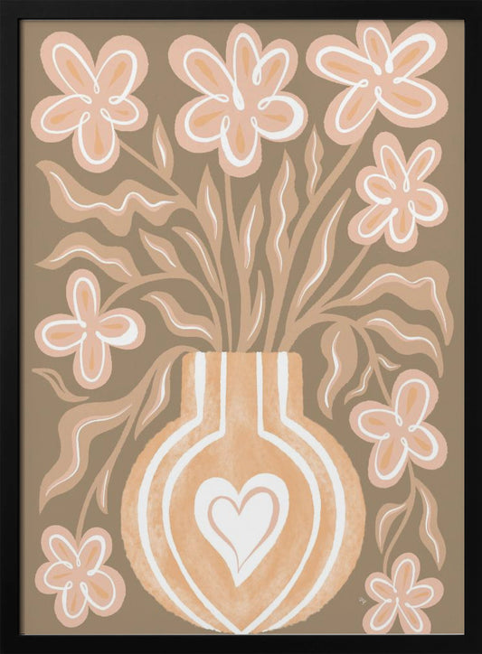 Calm Flowers - Poster / Art Print