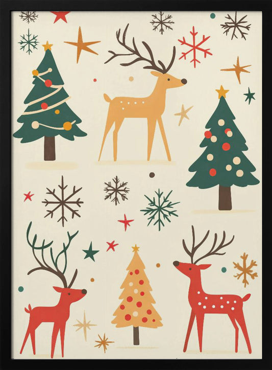 Christmas Theme 1 - Poster / Art Print