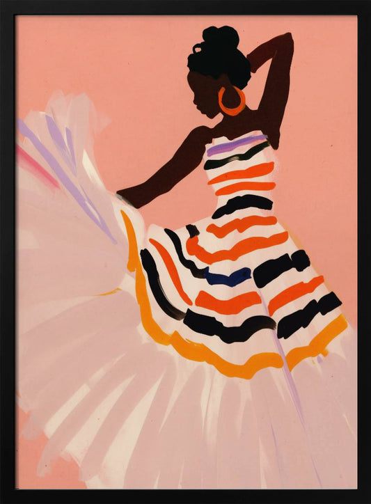 Dancing Amita No 2 - Poster / Art Print