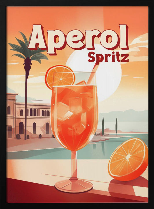 Aperol Spritz Tropical - Poster / Art Print