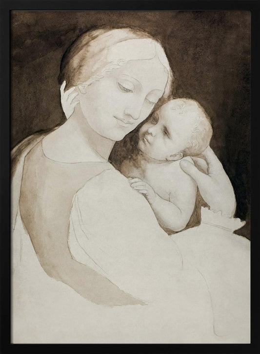 Madonna and Child - Poster / Art Print