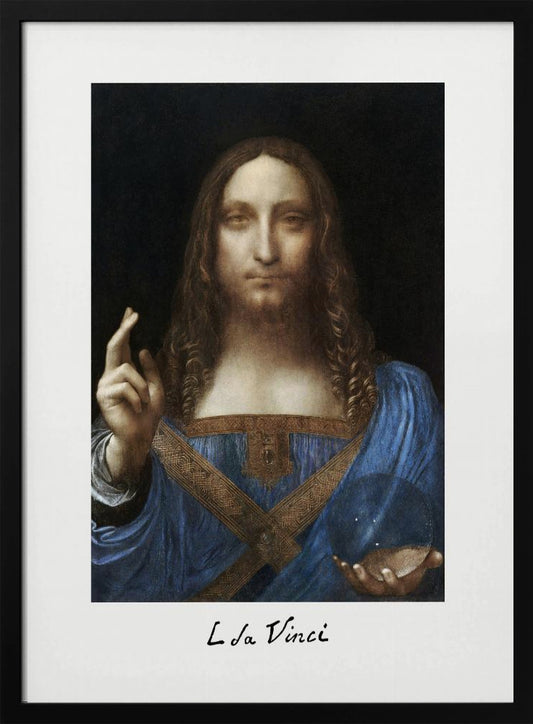 Salvator Mundi (circa 1500) - Poster / Art Print