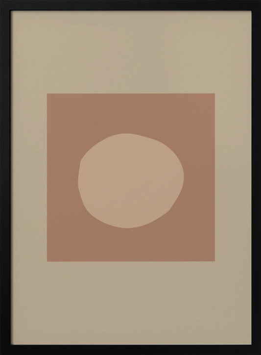 Circle Mocha - Poster / Art Print