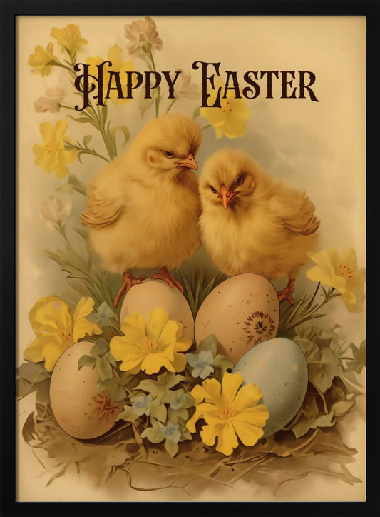 Happy Easter No 5 - Poster / Art Print