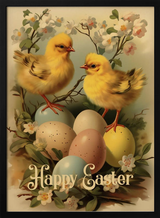Happy Easter No 6 - Poster / Art Print