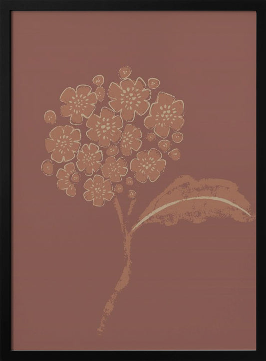 Mocha blossom - Poster / Art Print