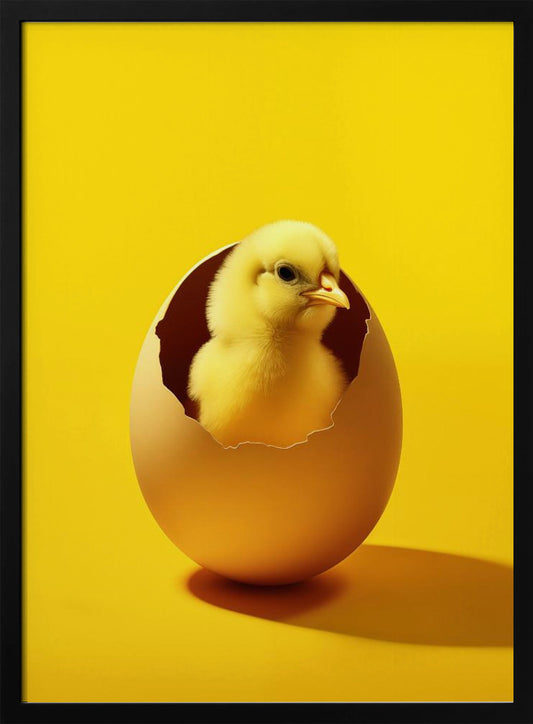 Yellow Chicken - Poster / Art Print