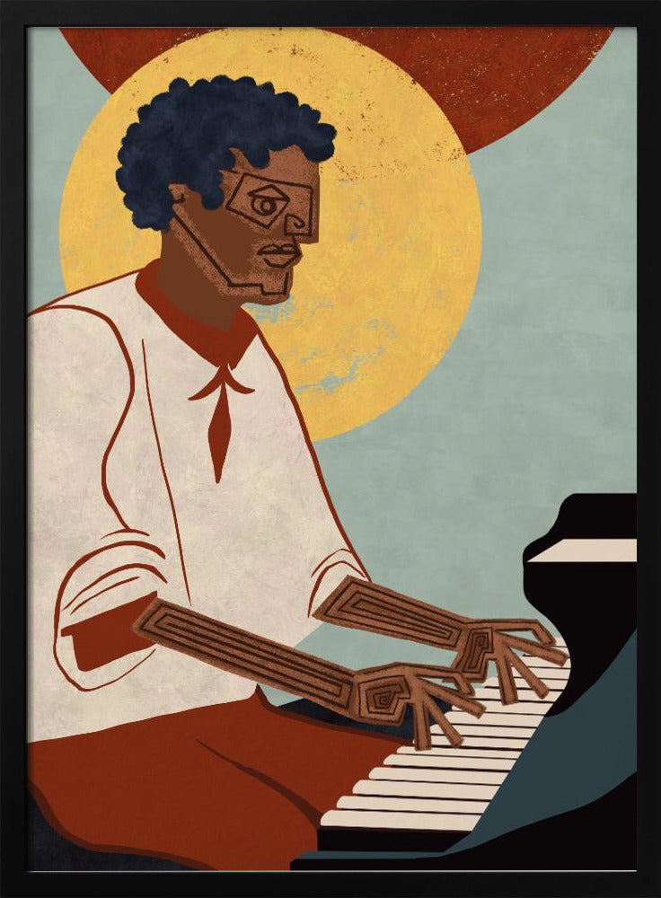 MUSICIAN GUY VIII - Poster / Art Print